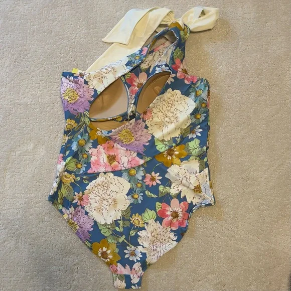 Summersalt The Bow Shoulder Ruched Sidestroke - Size 22 NEW! - Picture 5 of 6